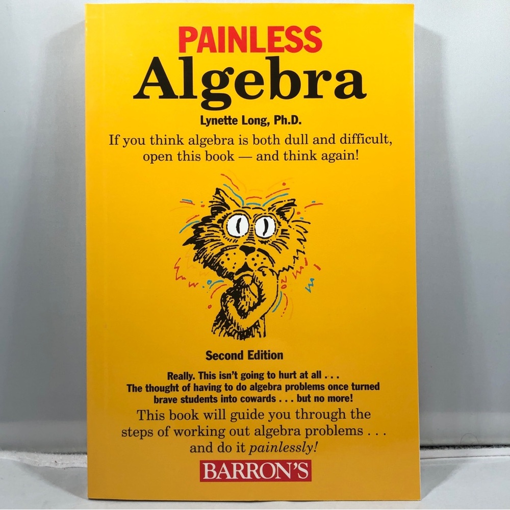 Paperback Book: PAINLESS ALGEBRA